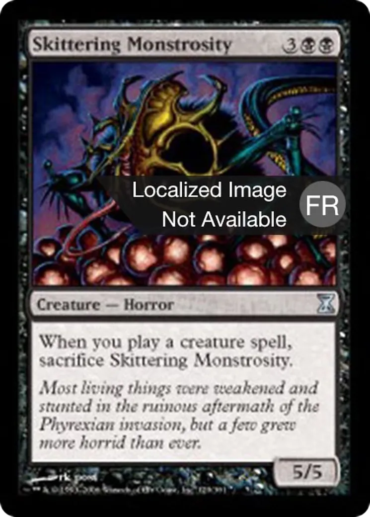 Monstruosité fuyarde — Time Spiral — Magic: The Gathering