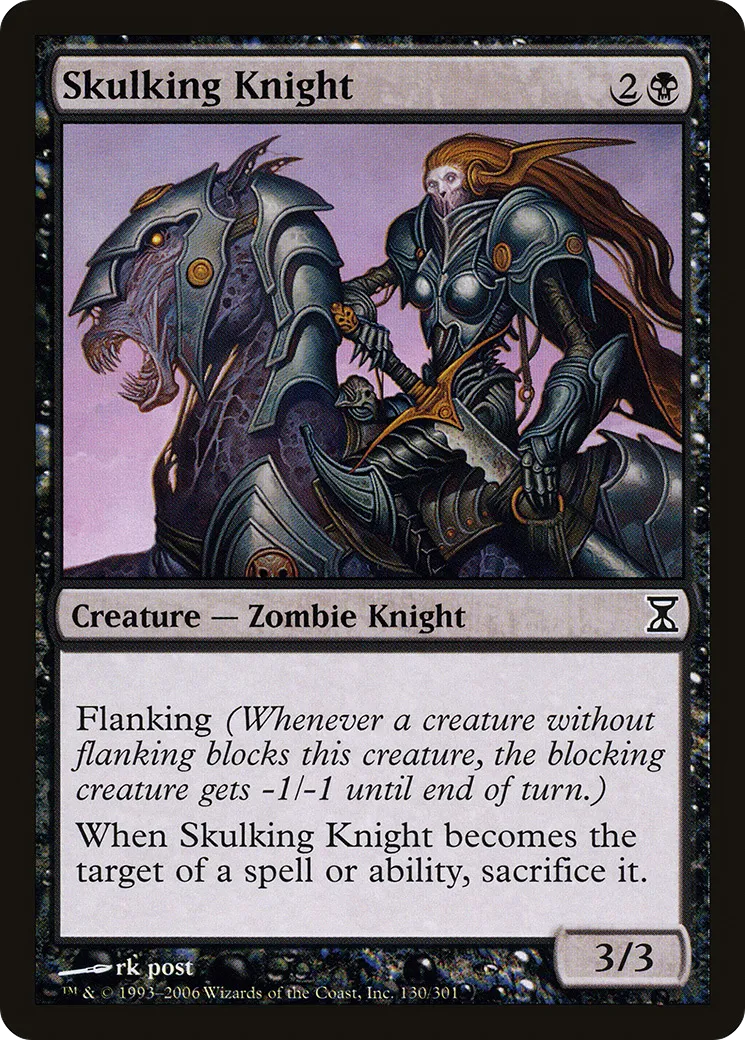 Skulking Knight — Time Spiral — Magic: The Gathering