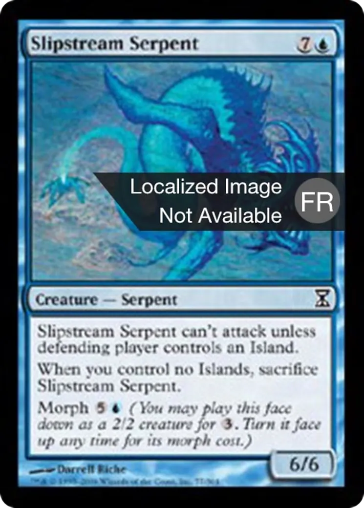 Serpent des sillages — Time Spiral — Magic: The Gathering