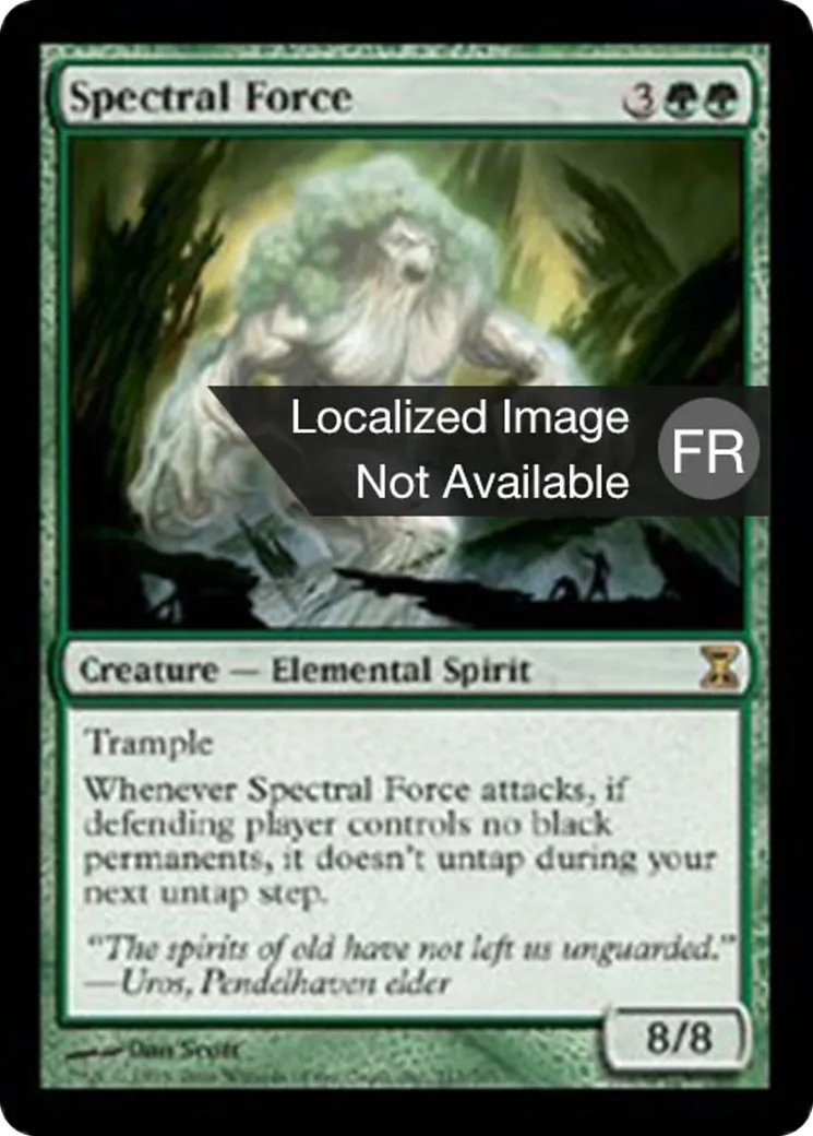 Force spectrale — Time Spiral — Magic: The Gathering