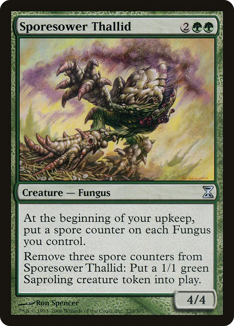 Sporesower Thallid — Time Spiral — Magic: The Gathering