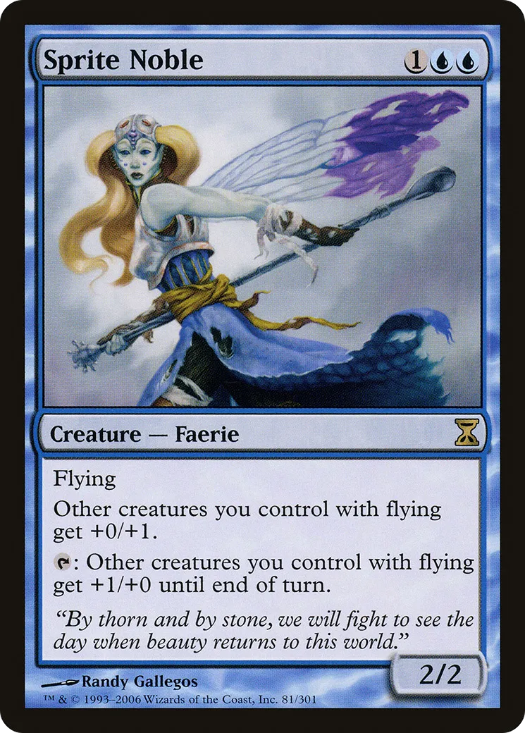 Sprite Noble — Time Spiral — Magic: The Gathering