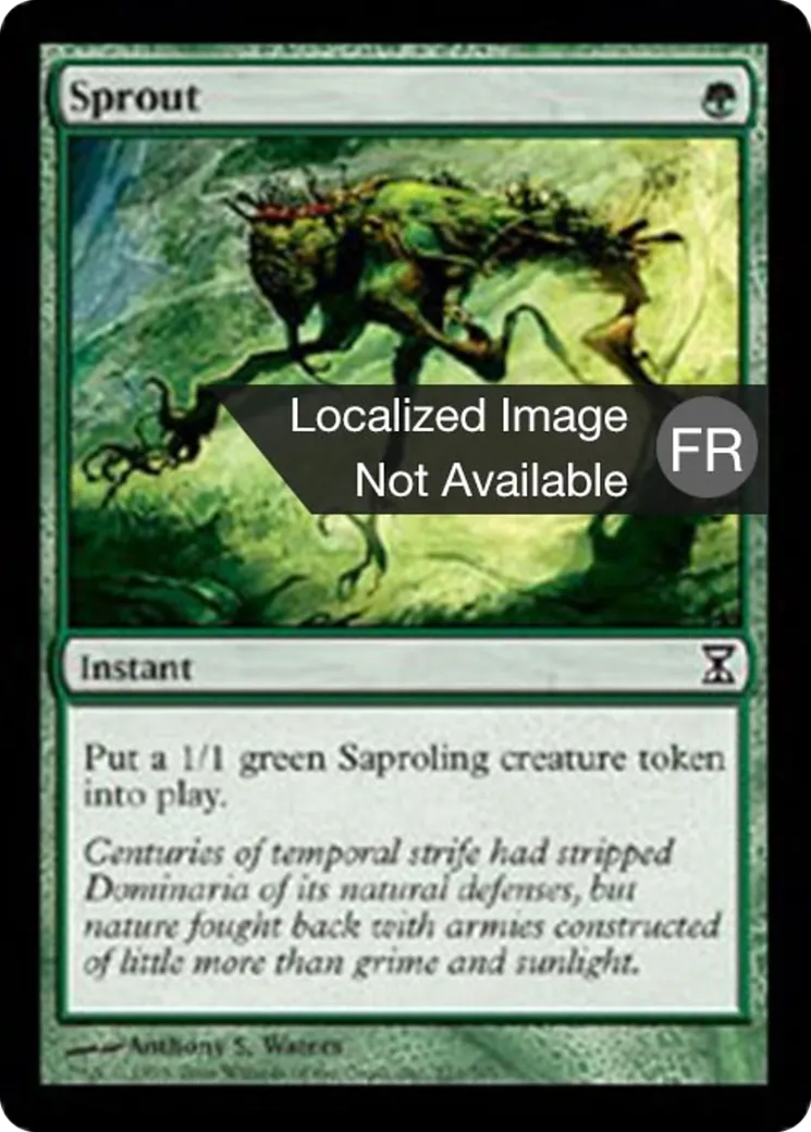 Bourgeonnement — Time Spiral — Magic: The Gathering
