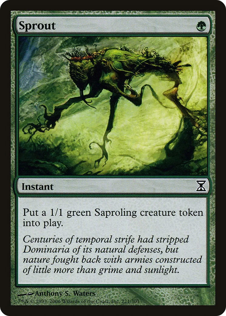 Bourgeonnement — Time Spiral — Magic: The Gathering