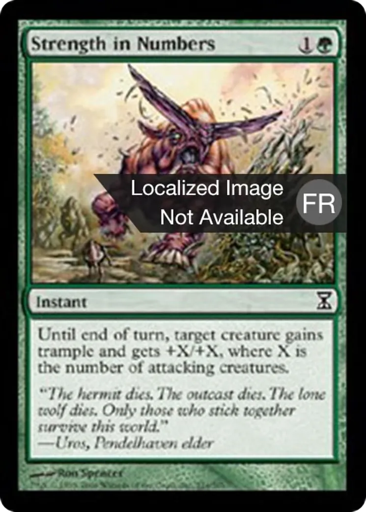 L'union fait la force — Time Spiral — Magic: The Gathering