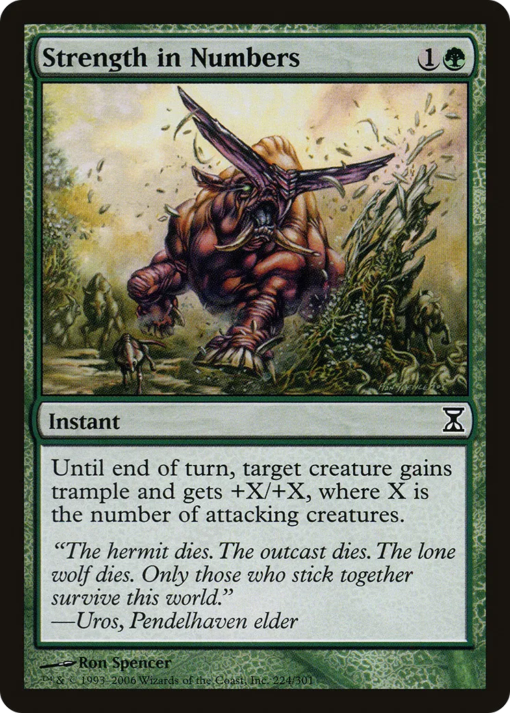L'union fait la force — Time Spiral — Magic: The Gathering