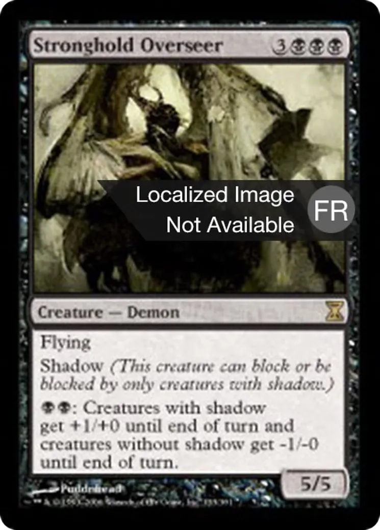Brigadier de la forteresse — Time Spiral — Magic: The Gathering
