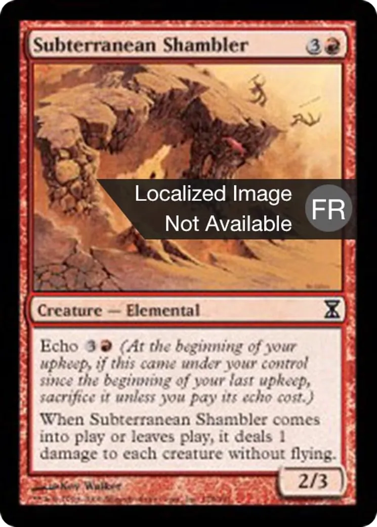 Escogriffe souterrain — Time Spiral — Magic: The Gathering