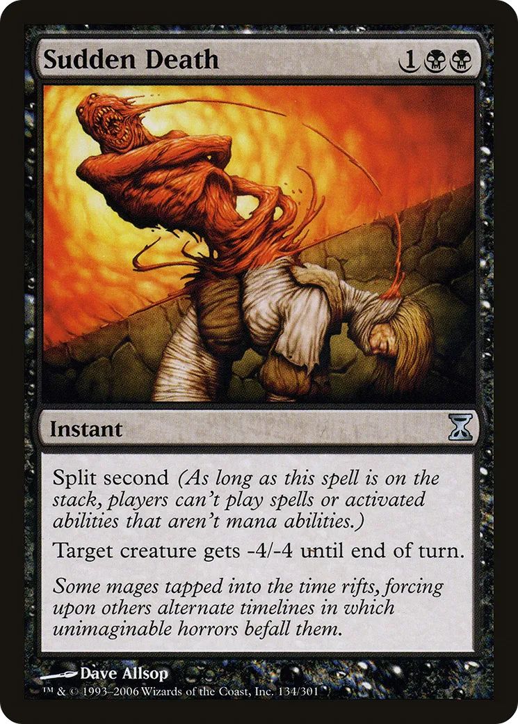Sudden Death — Time Spiral — Magic: The Gathering