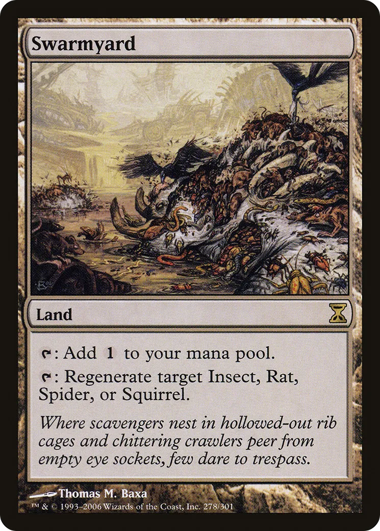 Swarmyard — Time Spiral — Magic: The Gathering