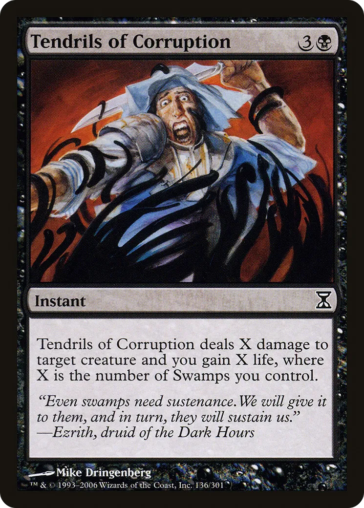 Tendrils of Corruption — Time Spiral — Magic: The Gathering