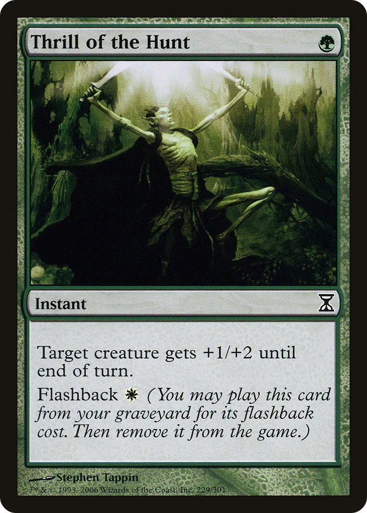 Frisson de la chasse — Time Spiral — Magic: The Gathering