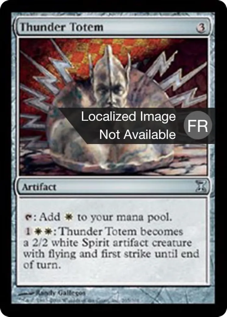 Totem de tonnerre — Time Spiral — Magic: The Gathering