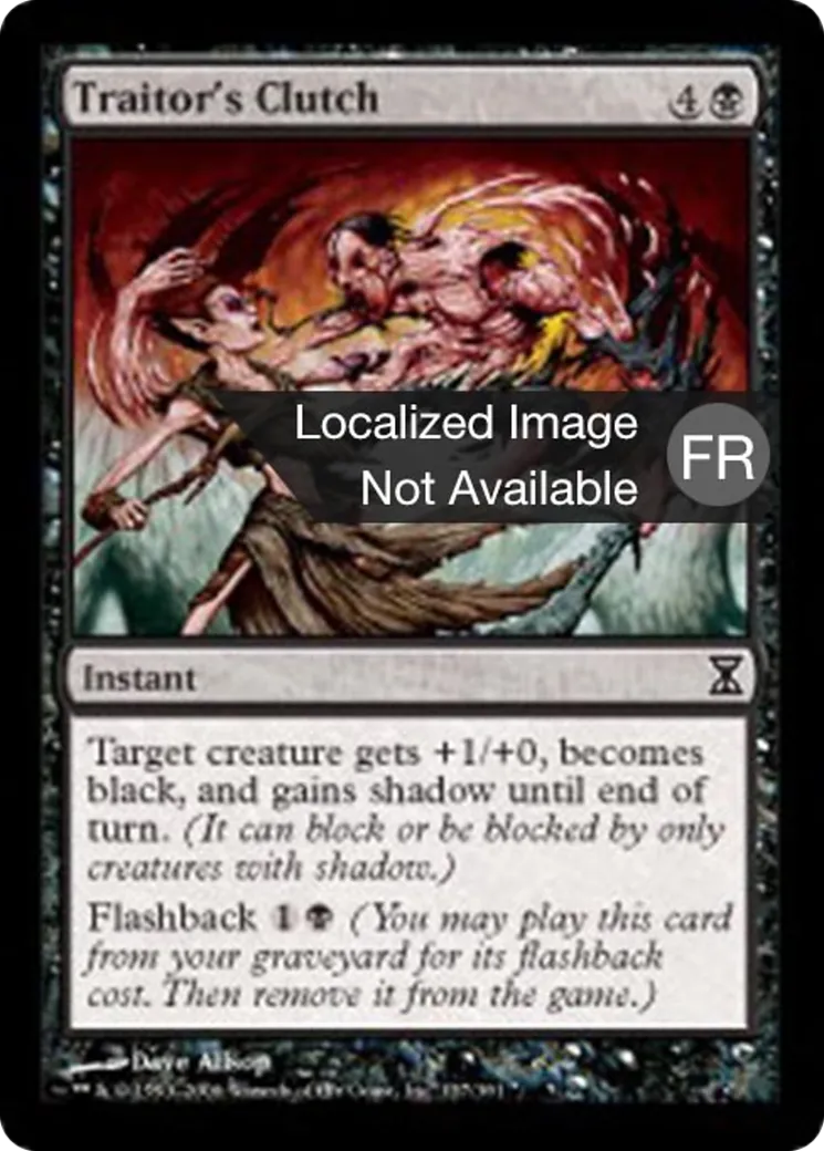 Emprise du traître — Time Spiral — Magic: The Gathering