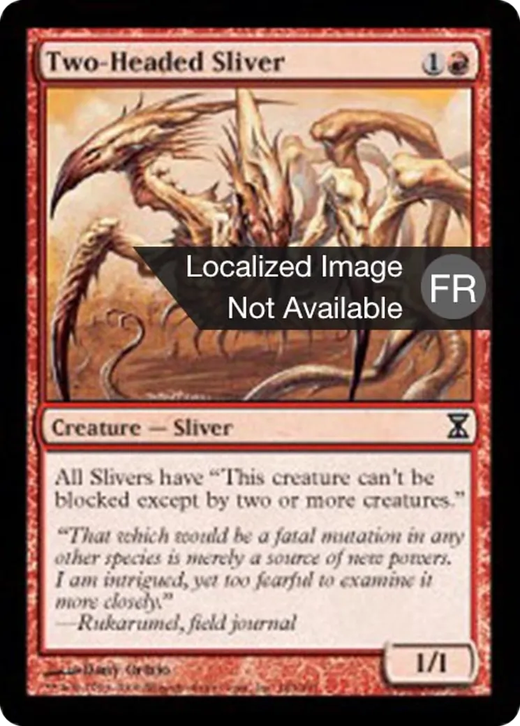 Slivoïde à deux têtes — Time Spiral — Magic: The Gathering