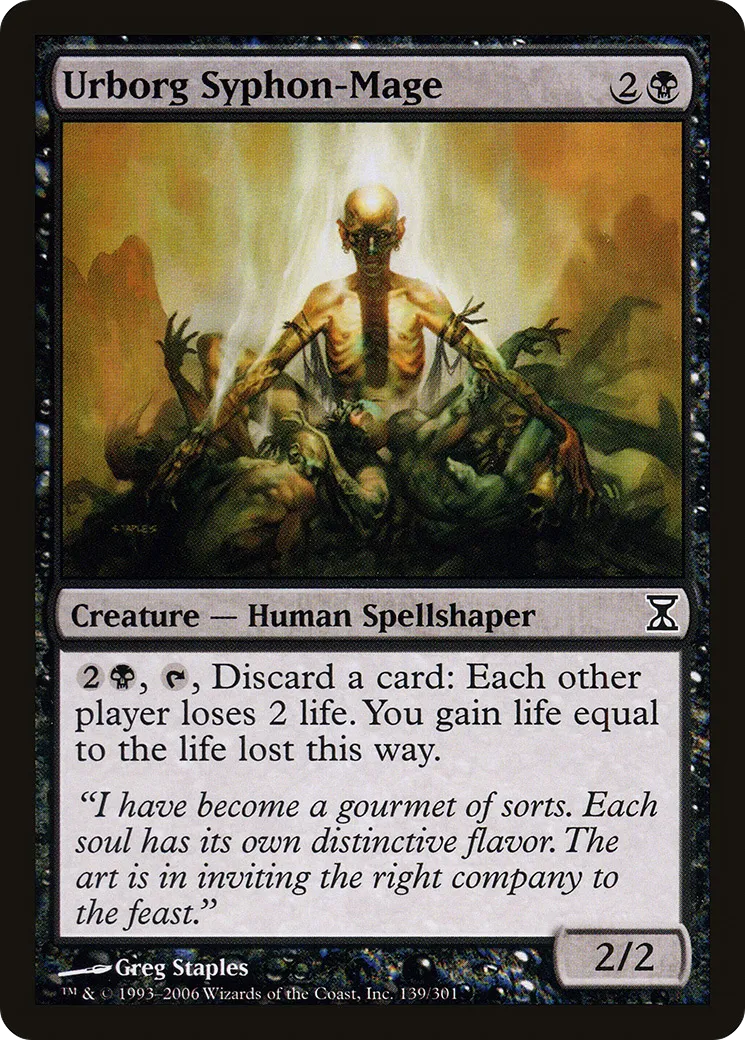 Siphonmage d'Urborg — Time Spiral — Magic: The Gathering