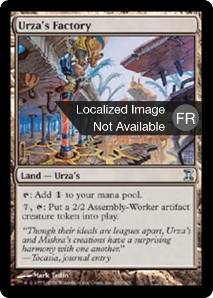Usine d'Urza — Time Spiral — Magic: The Gathering