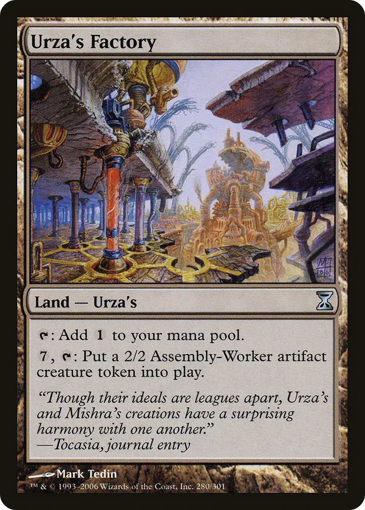 Usine d'Urza — Time Spiral — Magic: The Gathering