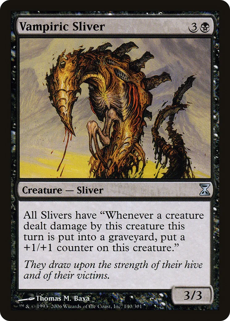 Vampiric Sliver — Time Spiral — Magic: The Gathering
