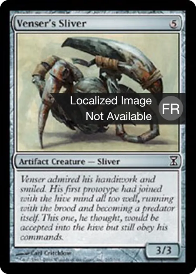 Slivoïde de Venser — Time Spiral — Magic: The Gathering