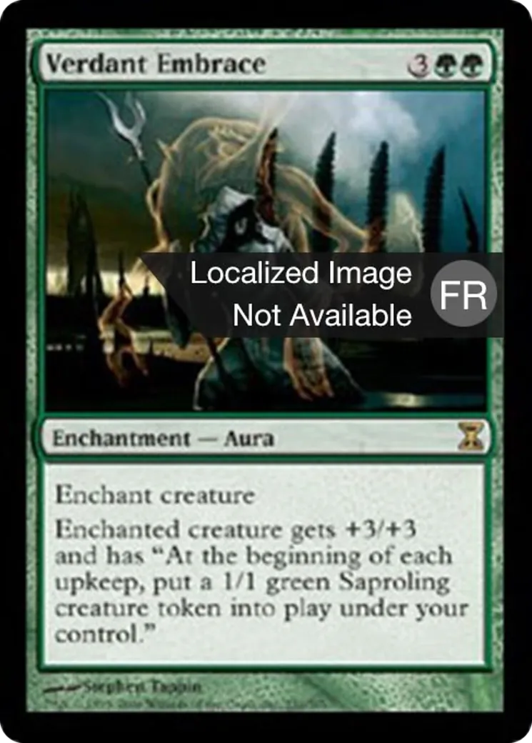 Étreinte verdoyante — Time Spiral — Magic: The Gathering