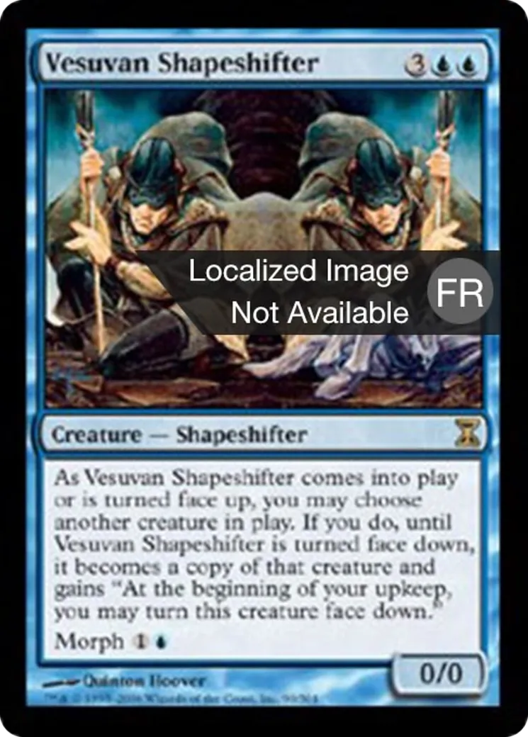 Changeforme vésuvéen — Time Spiral — Magic: The Gathering