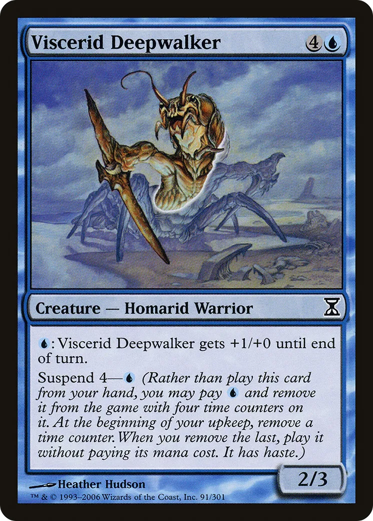 Viscerid Deepwalker — Time Spiral — Magic: The Gathering