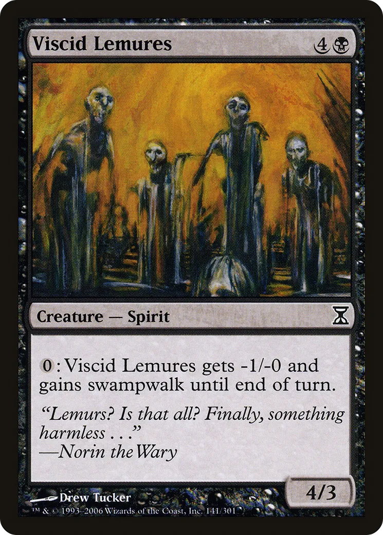 Viscid Lemures — Time Spiral — Magic: The Gathering