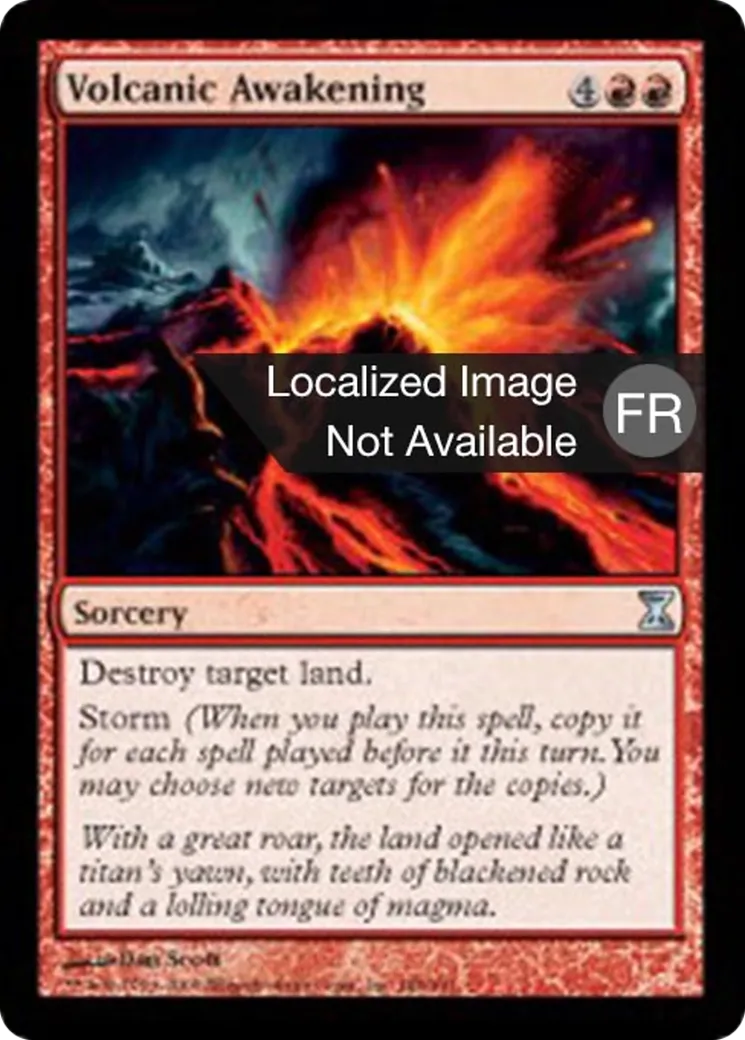 Éveil volcanique — Time Spiral — Magic: The Gathering