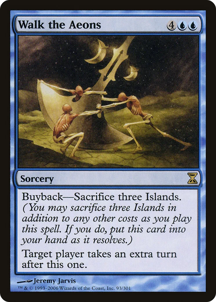 Walk the Aeons — Time Spiral — Magic: The Gathering