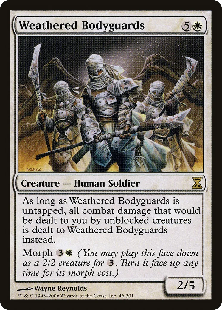 Weathered Bodyguards — Time Spiral — Magic: The Gathering
