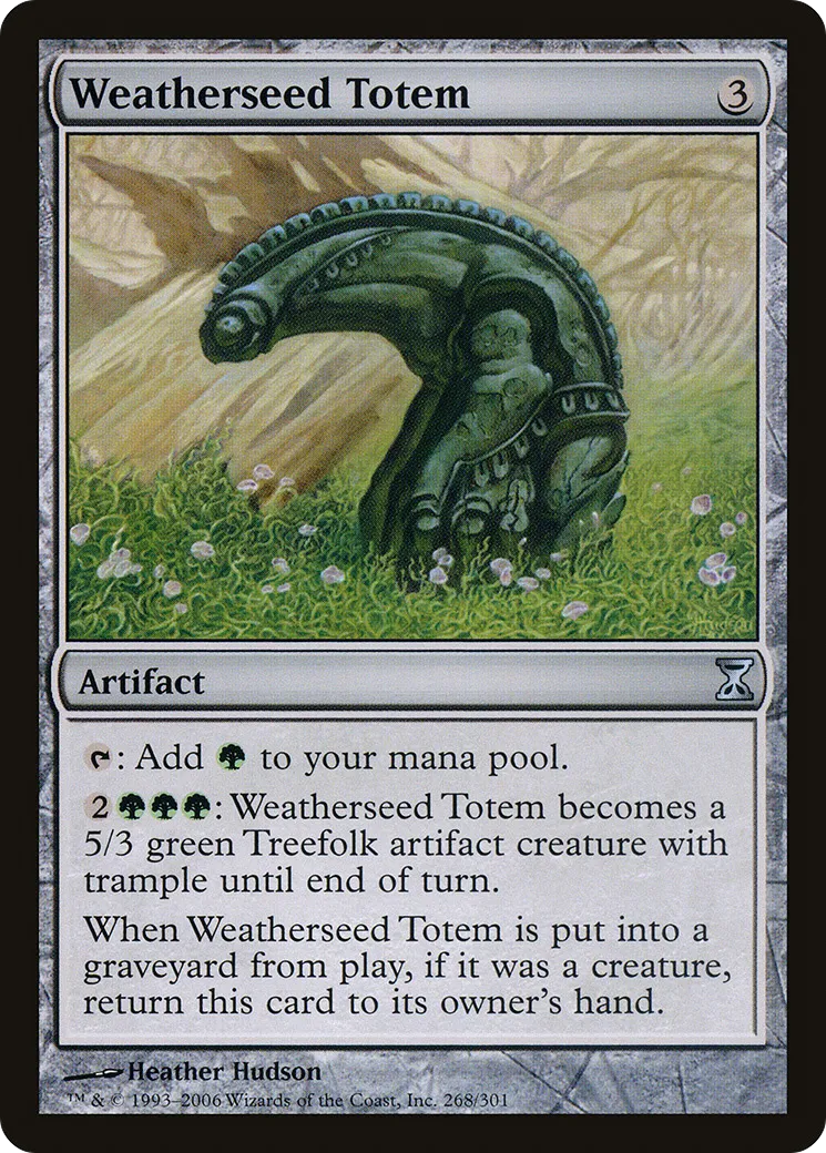 Weatherseed Totem — Time Spiral — Magic: The Gathering
