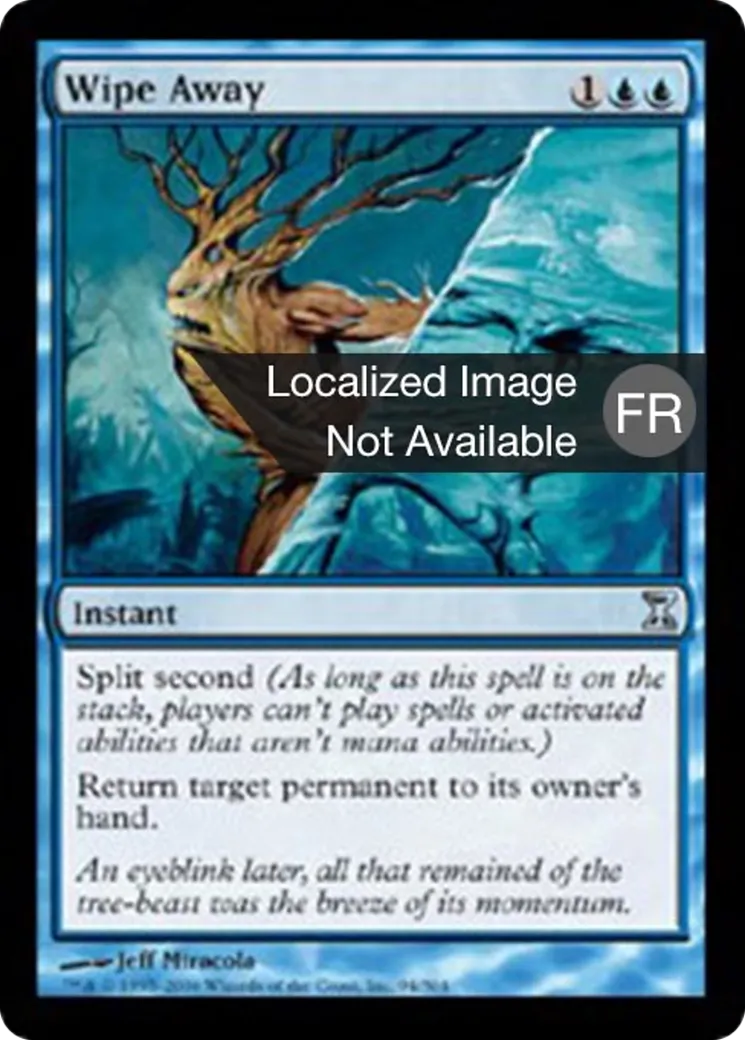 Essuyage — Time Spiral — Magic: The Gathering