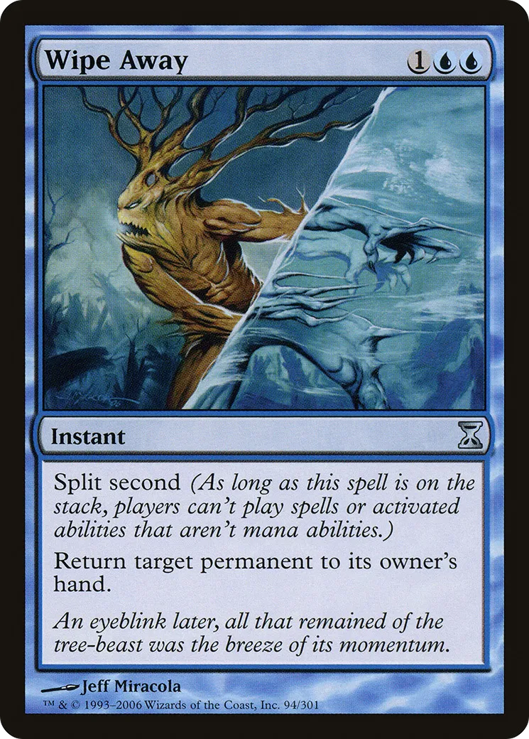 Essuyage — Time Spiral — Magic: The Gathering