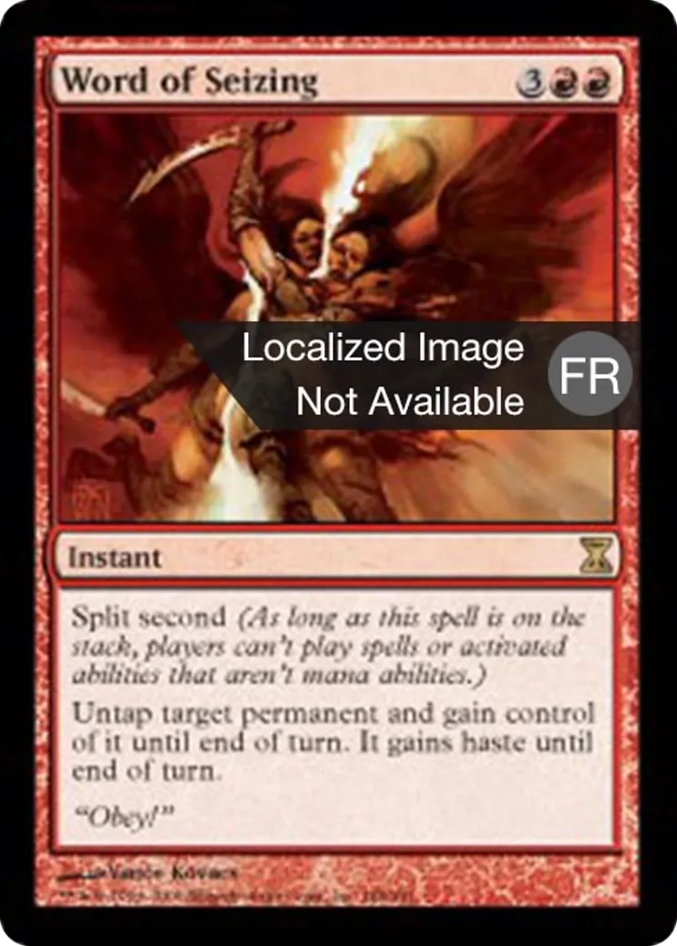 Parole d'appropriation — Time Spiral — Magic: The Gathering