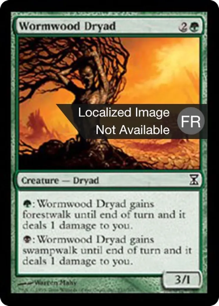Dryade de Boiverreux — Time Spiral — Magic: The Gathering