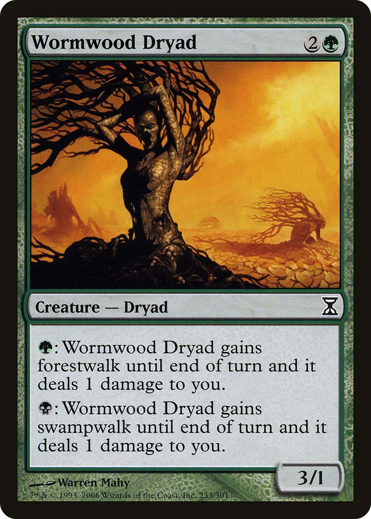 Dryade de Boiverreux — Time Spiral — Magic: The Gathering