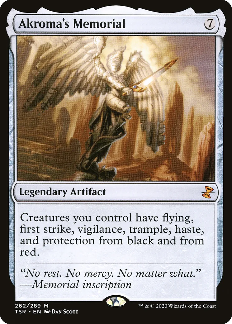 Akroma's Memorial — Time Spiral Remastered — Magic: The Gathering