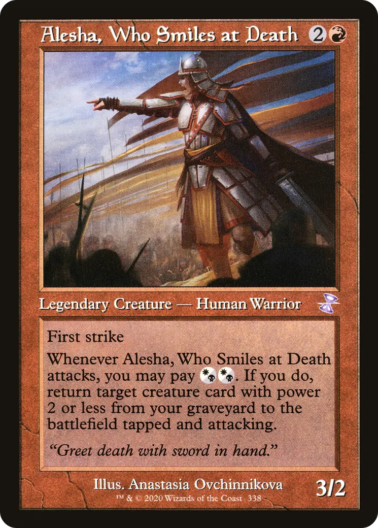 Alesha, Who Smiles at Death — Time Spiral Remastered — Magic: The Gathering