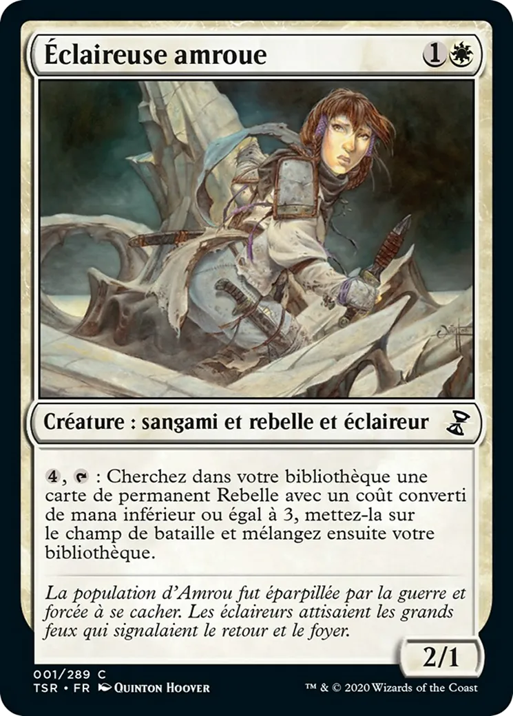 Éclaireuse amroue — Time Spiral Remastered — Magic: The Gathering
