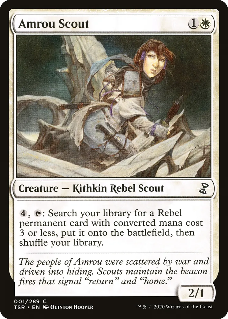 Amrou Scout — Time Spiral Remastered — Magic: The Gathering