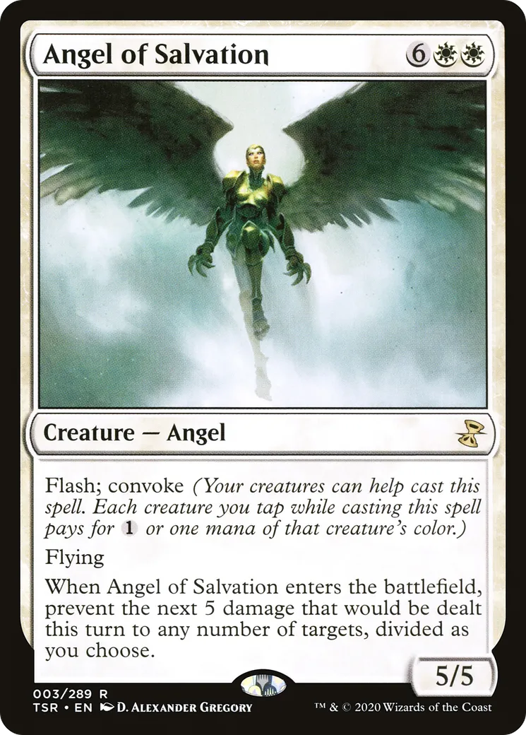Angel of Salvation — Time Spiral Remastered — Magic: The Gathering