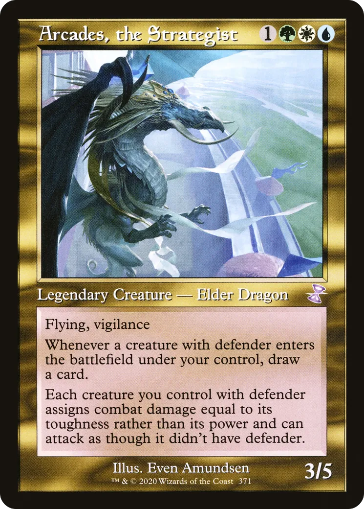Arcades, the Strategist — Time Spiral Remastered — Magic: The Gathering