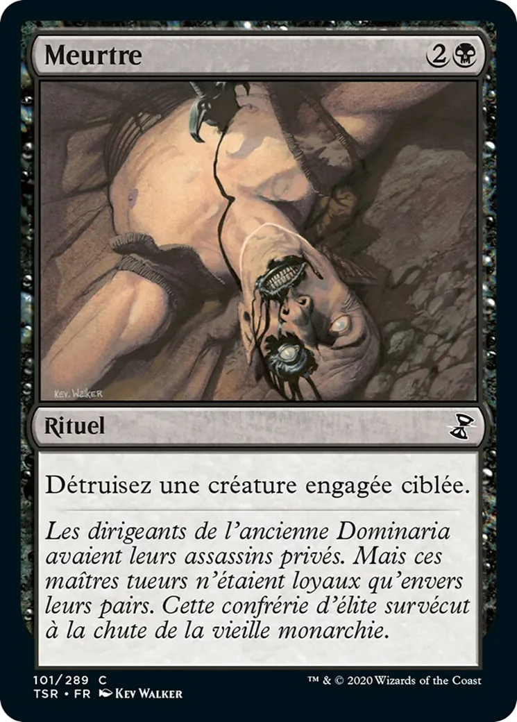 Meurtre — Time Spiral Remastered — Magic: The Gathering
