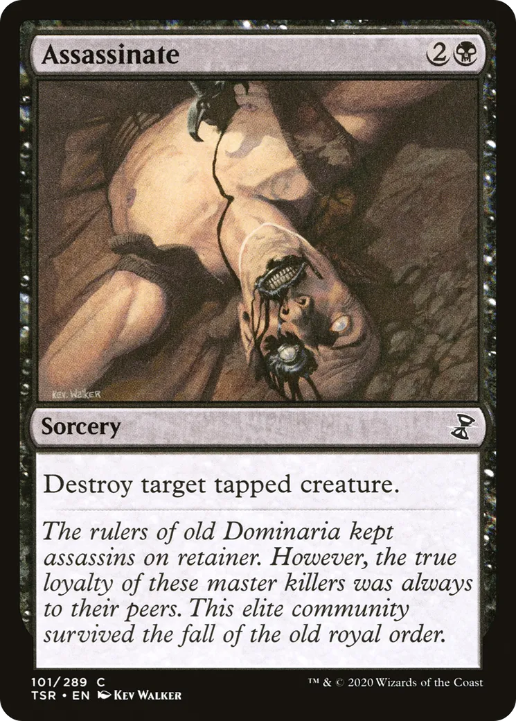 Assassinate — Time Spiral Remastered — Magic: The Gathering