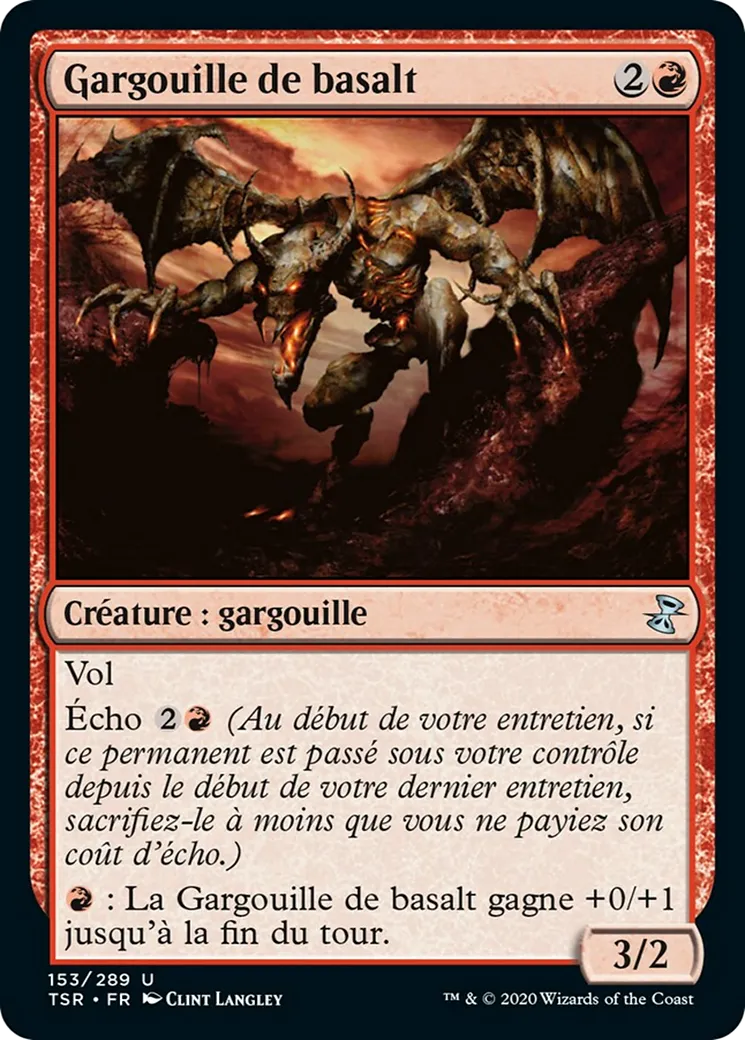 Gargouille de basalt — Time Spiral Remastered — Magic: The Gathering