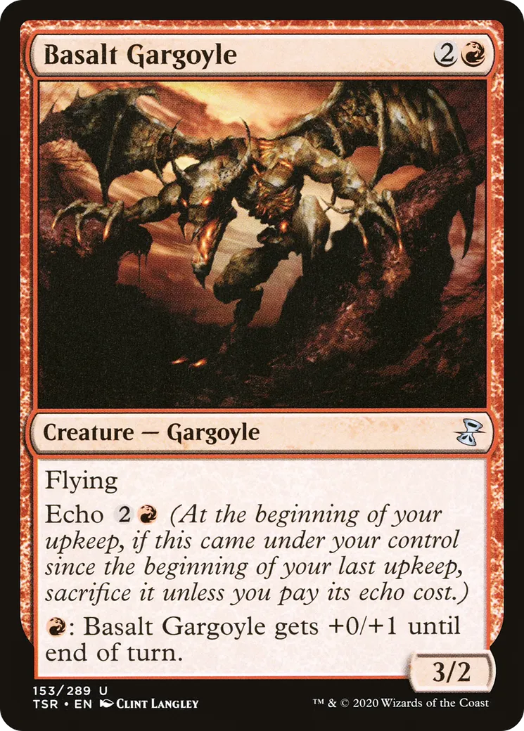 Basalt Gargoyle — Time Spiral Remastered — Magic: The Gathering