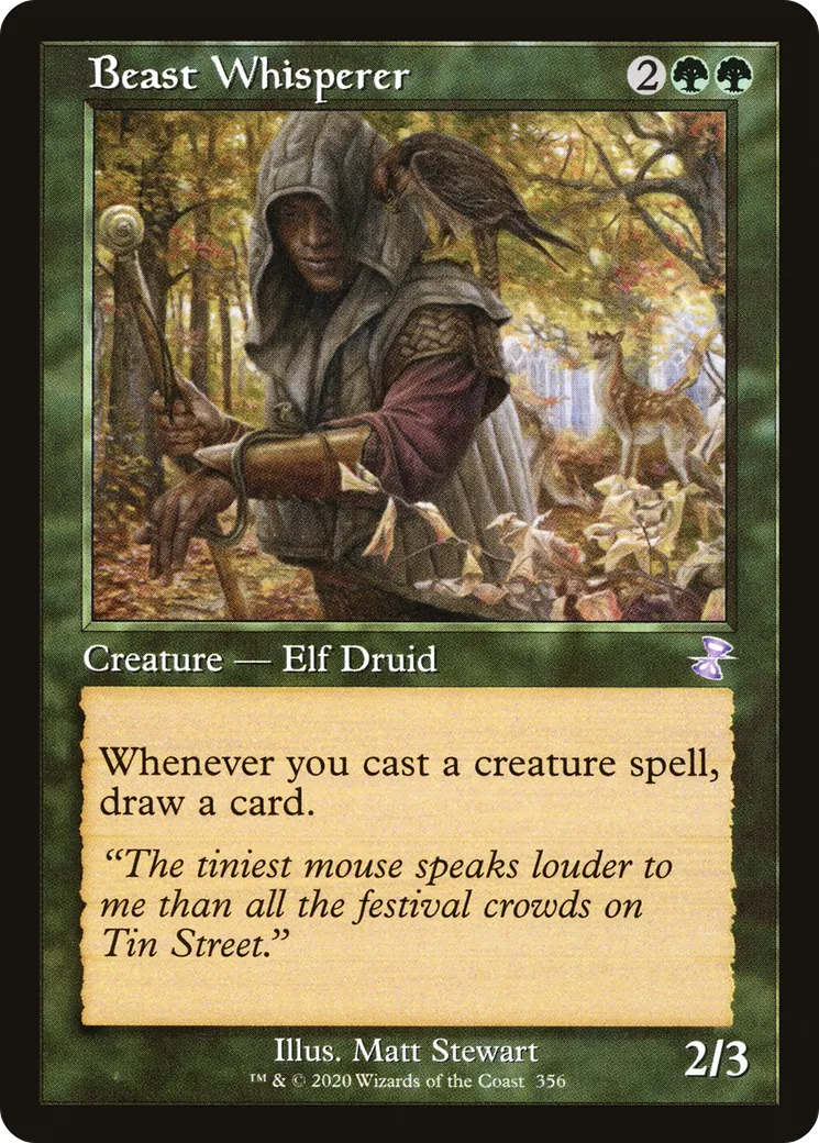 Beast Whisperer — Time Spiral Remastered — Magic: The Gathering