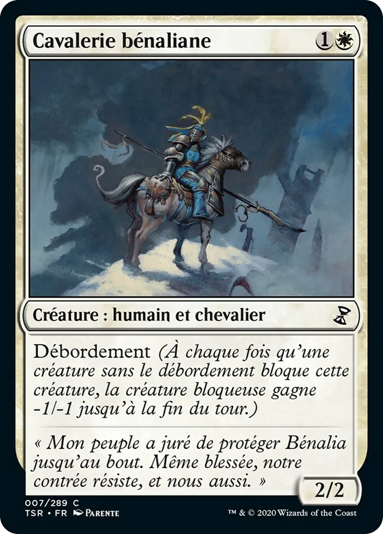 Cavalerie bénaliane — Time Spiral Remastered — Magic: The Gathering