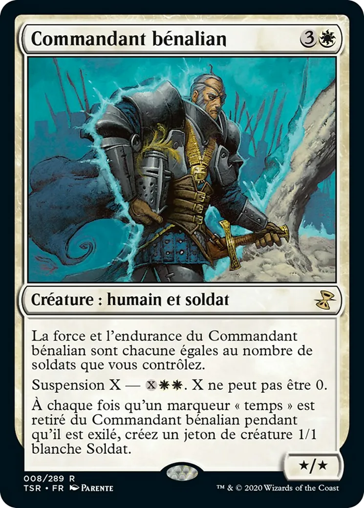 Commandant bénalian — Time Spiral Remastered — Magic: The Gathering